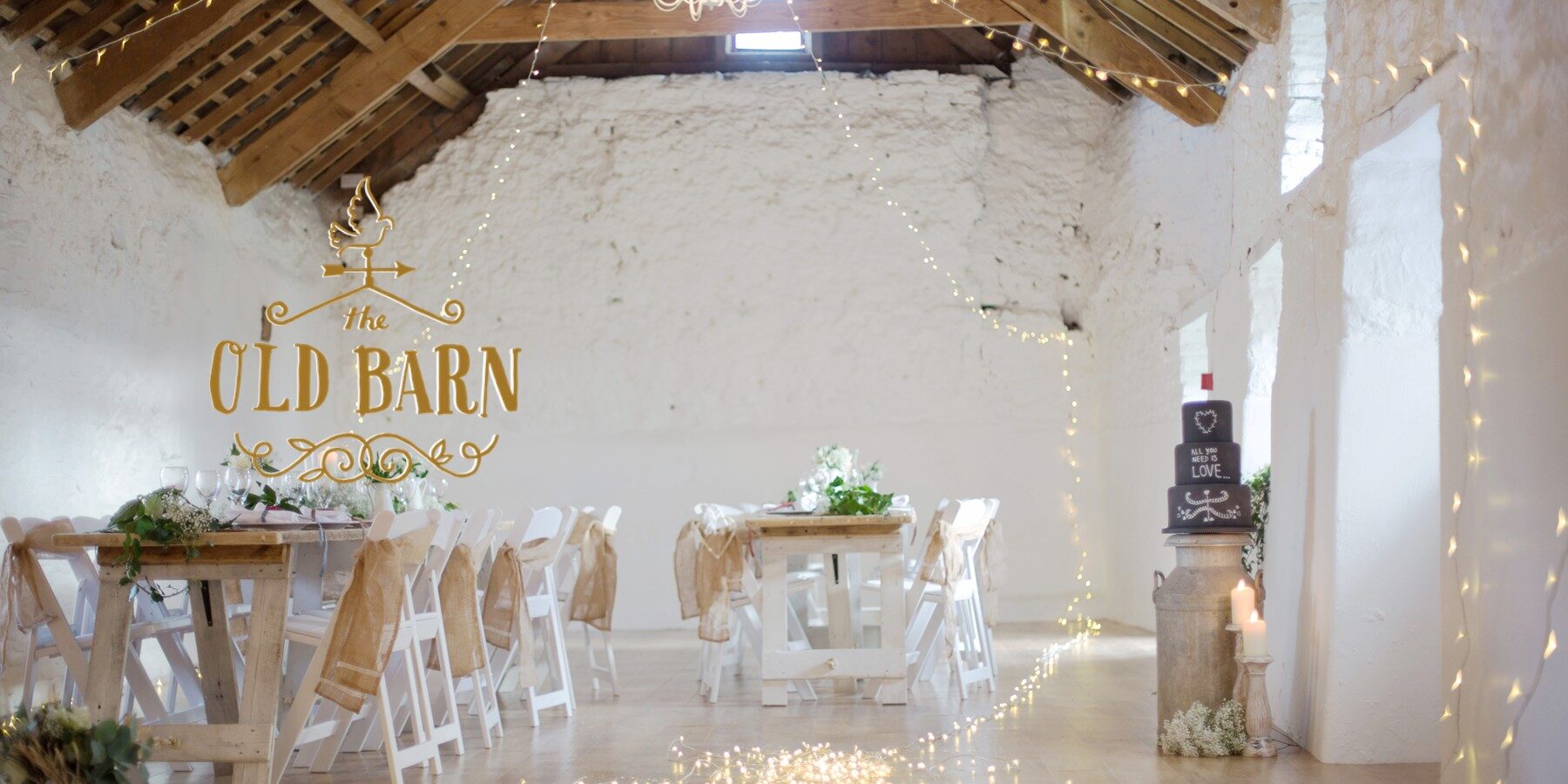 DIY wedding venue barn