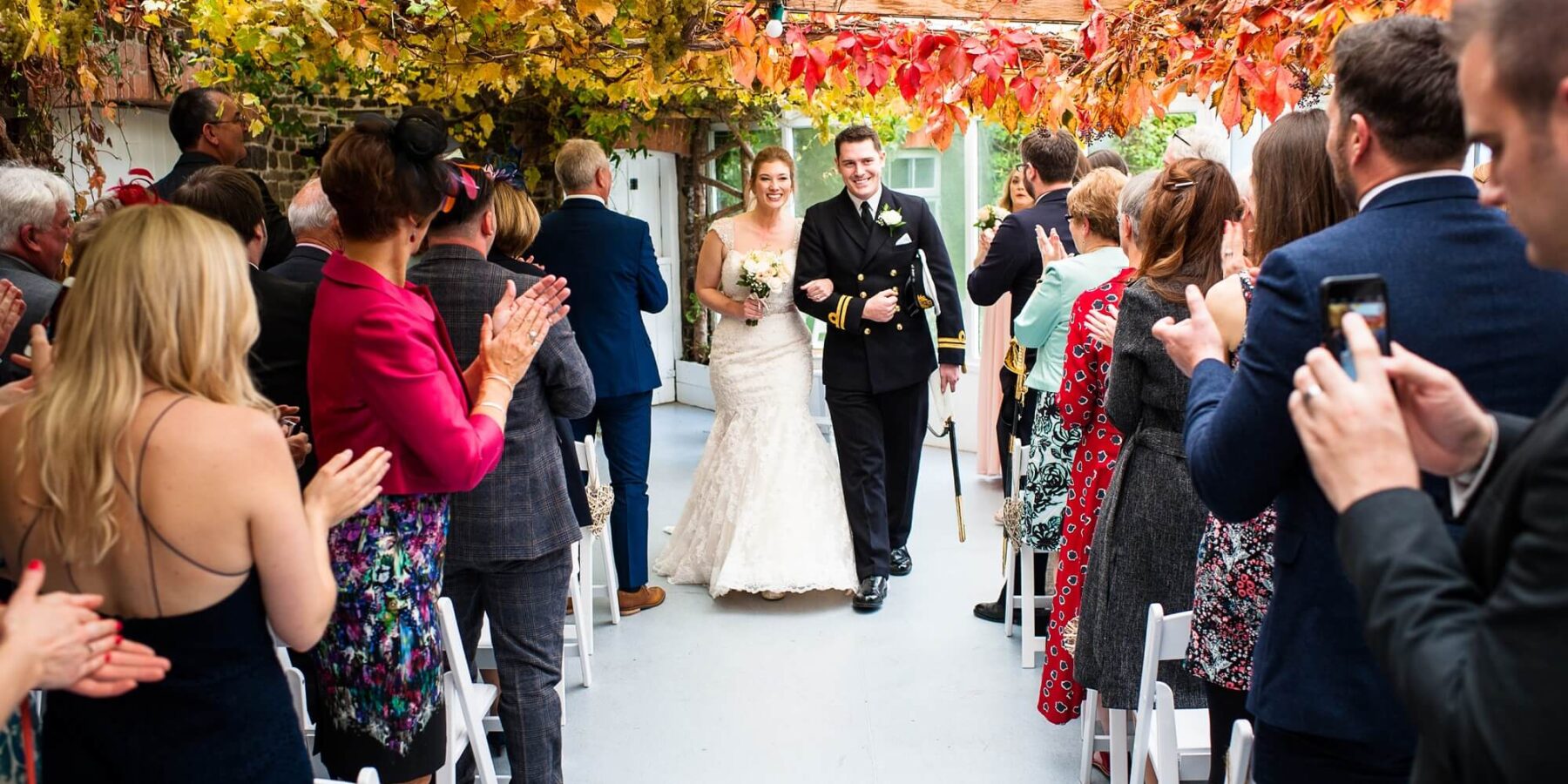 Wedding barn devon L&J autumn