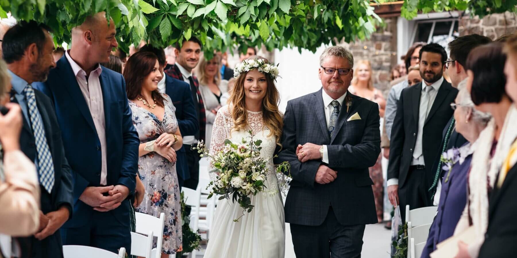 Wedding barn devon S&C walk in