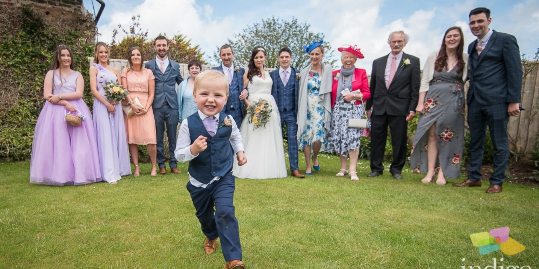 devon Wedding barn garden