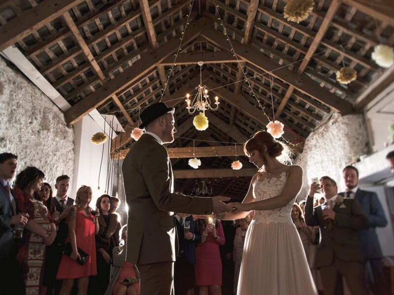 wedding reception barn devon 3