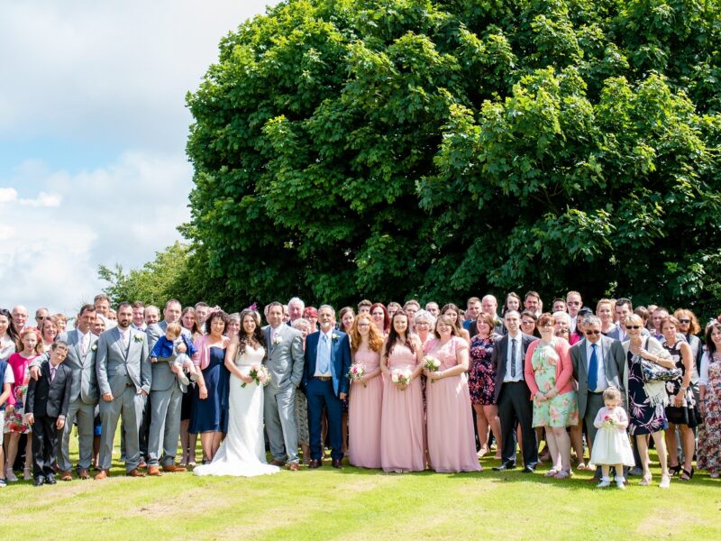 country wedding barn outside