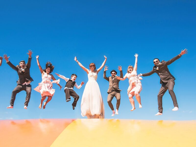 Wedding barn devon D&S bounce