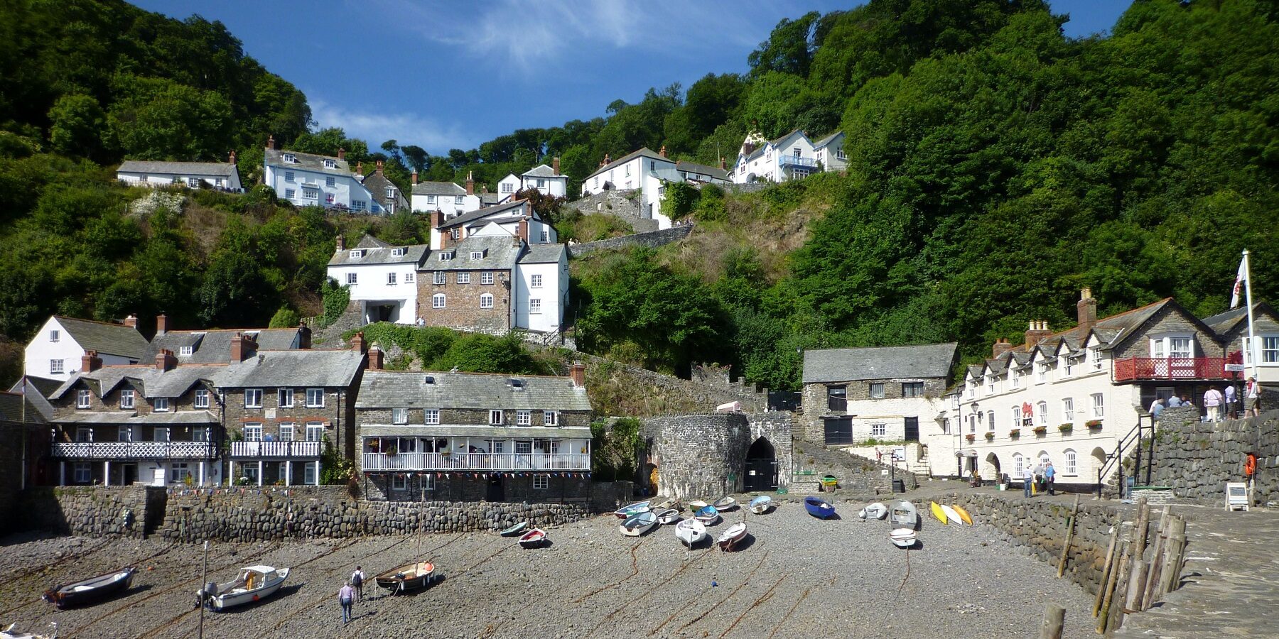 Devon wedding stay clovelly