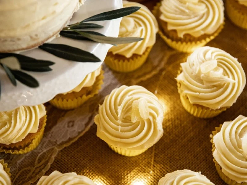 Wedding barn clovelly cupcake
