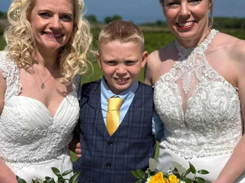 Barn wedding devon clovelly