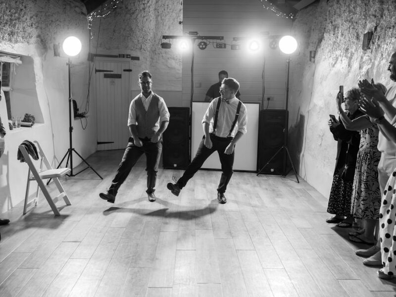Same sex wedding north devon barn
