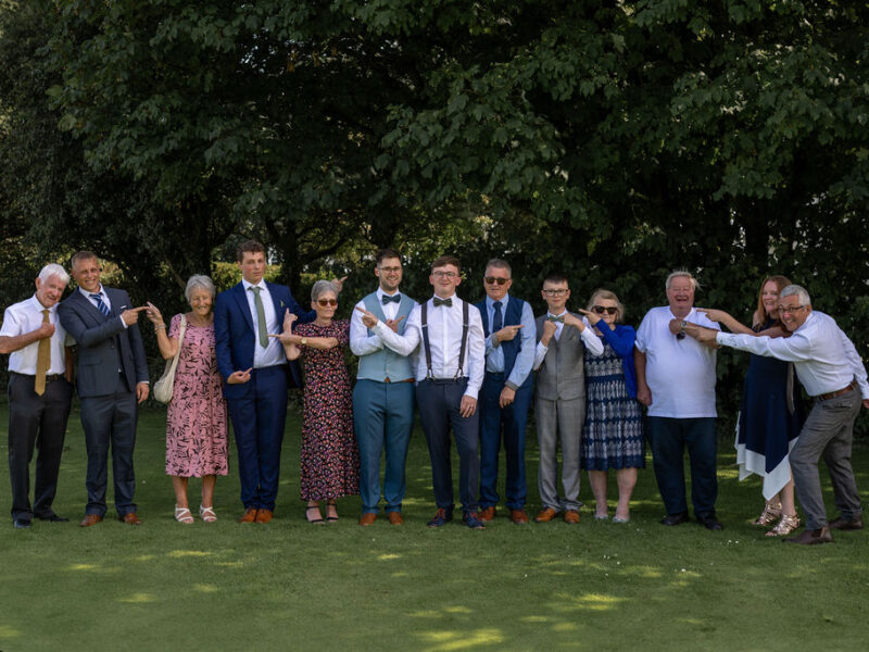 Same sex wedding north devon barn